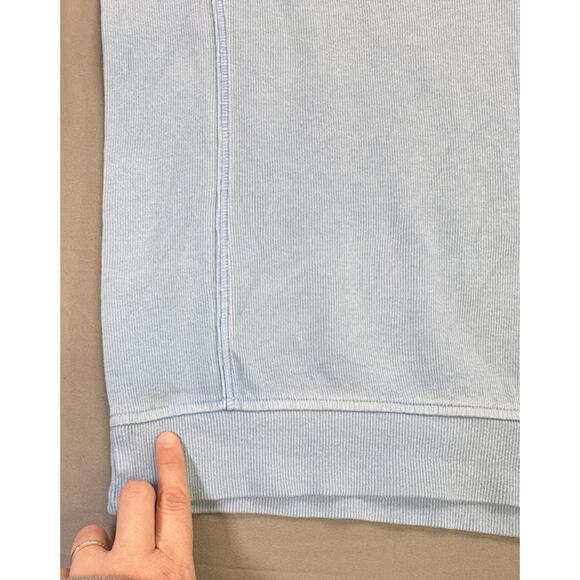 Tommy Bahama RELAX Collection Light Blue Quarter Zip-Pullover 3XL/3TG TR21966 - Picture 12 of 12